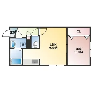 デイジー【102号室】の間取り