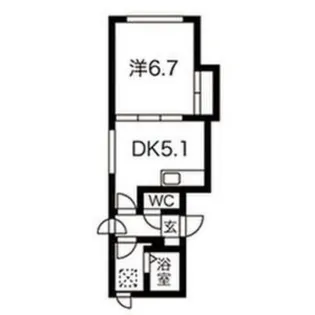 アイアール南郷VI【3階】の間取り