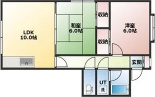 シャネルハイツ【3階】の間取り