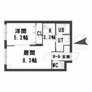 グランメールAUBE【2階】の間取り