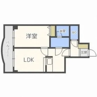 ピルエットアタカ【4階】の間取り