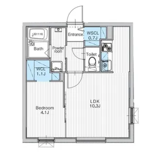 JANUS(ジェイナス)residences月寒中央ParkFront【4階】の間取り