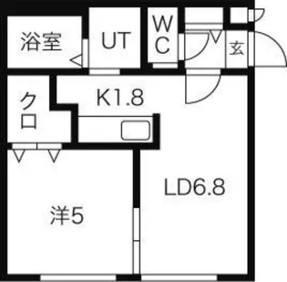 NOAH平岸【2階】の間取り