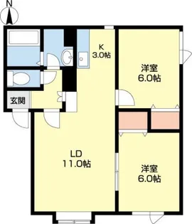 ココペリ【1階】の間取り