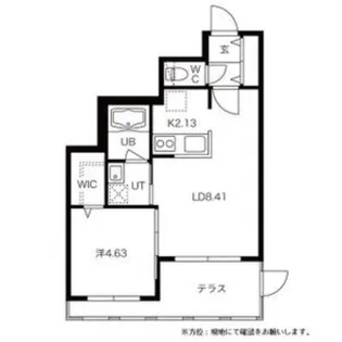 Andre cenage(アンドレ セナージュ)【1階】の間取り