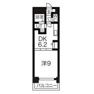 FLAT-A【6階】の間取り