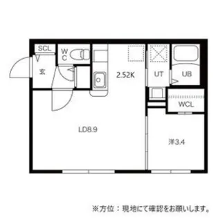 La Casa del Sole(ラカーサデルソーレ)【3階】の間取り