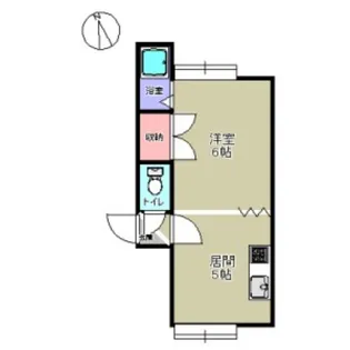 グレース白石 A棟 B棟 C棟【C-1号室】の間取り