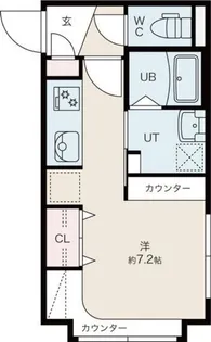 アリソンヴェール【1階】の間取り