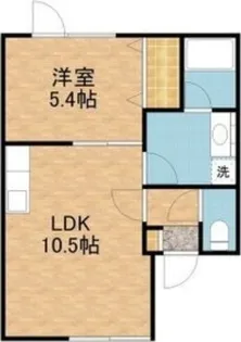 ウエスタ3・14 セキスイハイム【201号室】の間取り