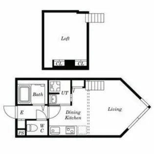 アルジャンテ平岸【502号室】の間取り
