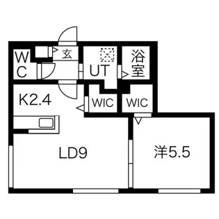 カサトレスパルケ【4階】の間取り