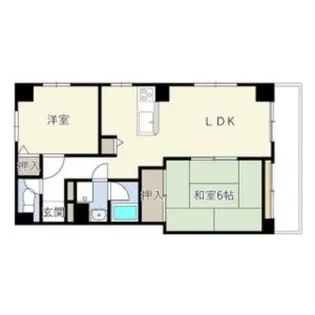 INOVE豊平公園【6階】の間取り