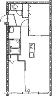 エクセル豊平【302号室】の間取り