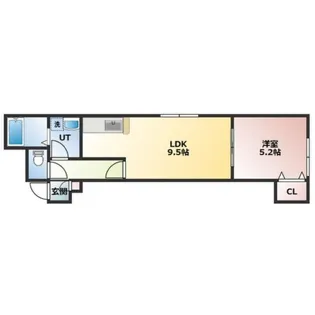 フェリシティ【2階】の間取り