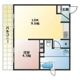 ビアン平岸【3階】の間取り