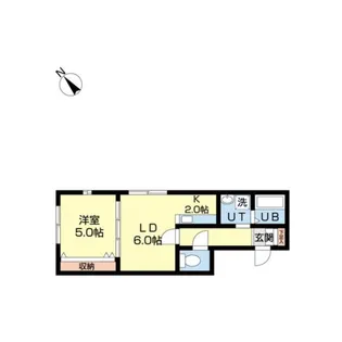 S&S55【207号室】の間取り