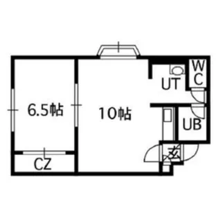 プレイス for you【402号室】の間取り