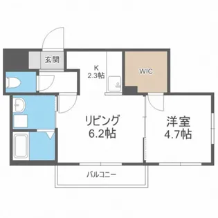 RJ graceful【4階】の間取り