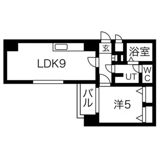 ベルヴィコート豊平IV【2階】の間取り