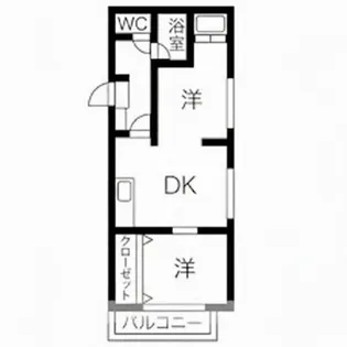 サルーン4.17【301号室】の間取り