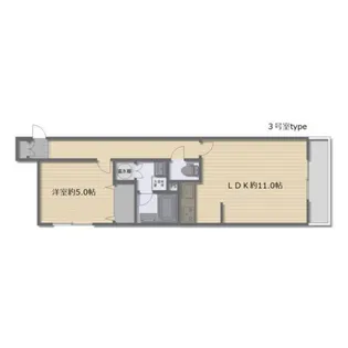 シャネル8・2【203号室】の間取り