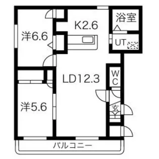 プロスペラーレ【4階】の間取り