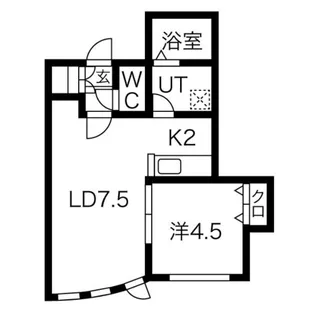 プレシャス6番館【2階】の間取り