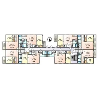 セントラルステート豊平 【402号室】の間取り