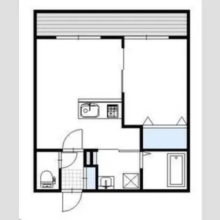 ルマーナ白石【2階】の間取り