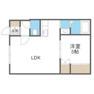 コーポ加地【B2号室】の間取り