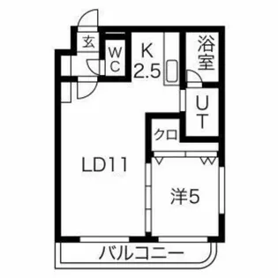る・ぱれ平岸壱番館【3階】の間取り