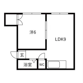 ノーブルハイム【201号室】の間取り