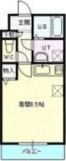 リバティ南郷17【302号室】の間取り