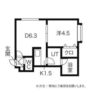アビタシオンボナール【101号室】の間取り