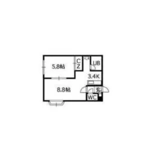 セトル中の島【3階】の間取り