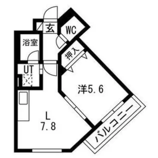 マープル月寒【4階】の間取り