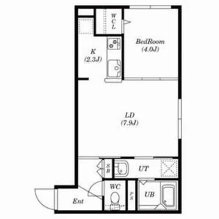 シティレジデンス南郷13丁目【4階】の間取り