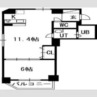 S-FORT南郷通【2階】の間取り