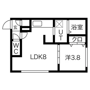 FORESTA平岸【1階】の間取り