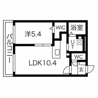mon amour(モナムール)-M豊平【2階】の間取り