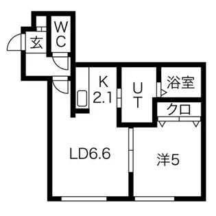 Gentile(ジェンティーレ)【2階】の間取り