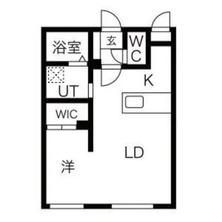 エアフォルク行啓通【1階】の間取り