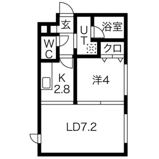 HOPE月寒中央 C【1階】の間取り