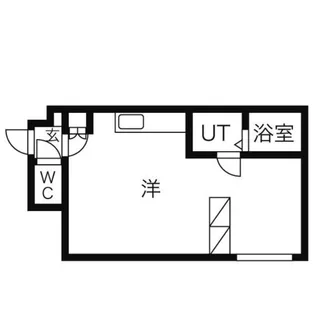 カメリア南郷【305号室】の間取り