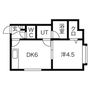Doux Karen Pure (デュー・カレン・ピュア)【103号室】の間取り