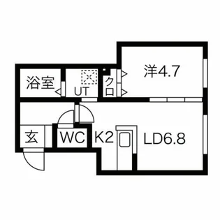 Terrace Kasumi(テラスカスミ)【3階】の間取り