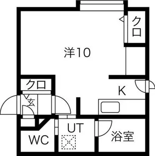 AUBE(オーブ)【3階】の間取り
