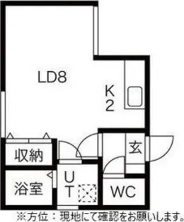 レーベルシャトー菊水【3階】の間取り