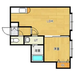 レユシール20【202号室】の間取り
